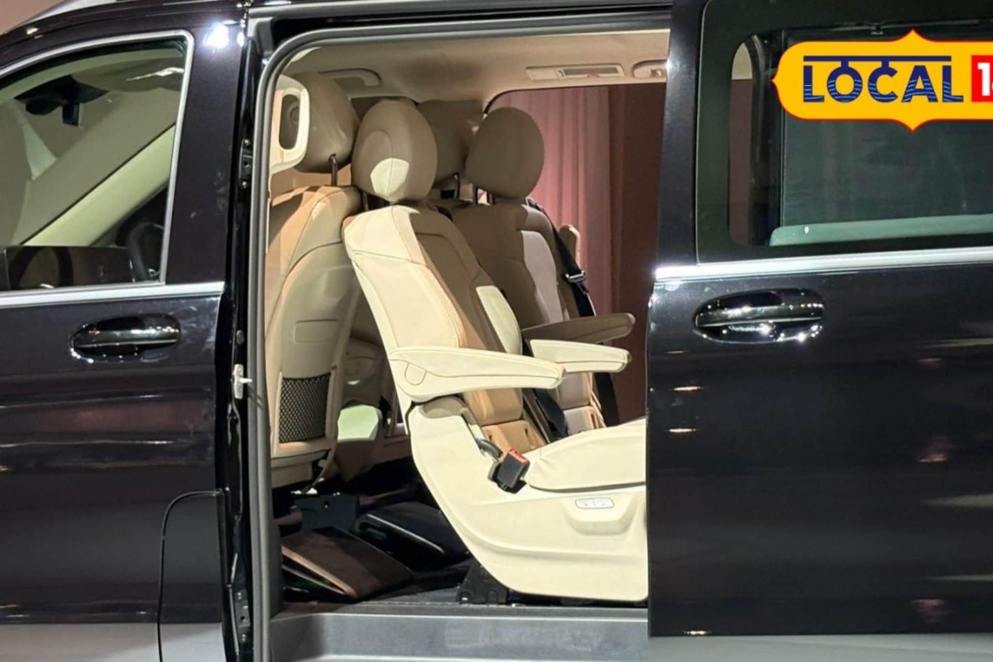 Toyota ला थेट भिडणार, Mercedes ची आली V-Class 6-सीटर, किंमत किती? Video
