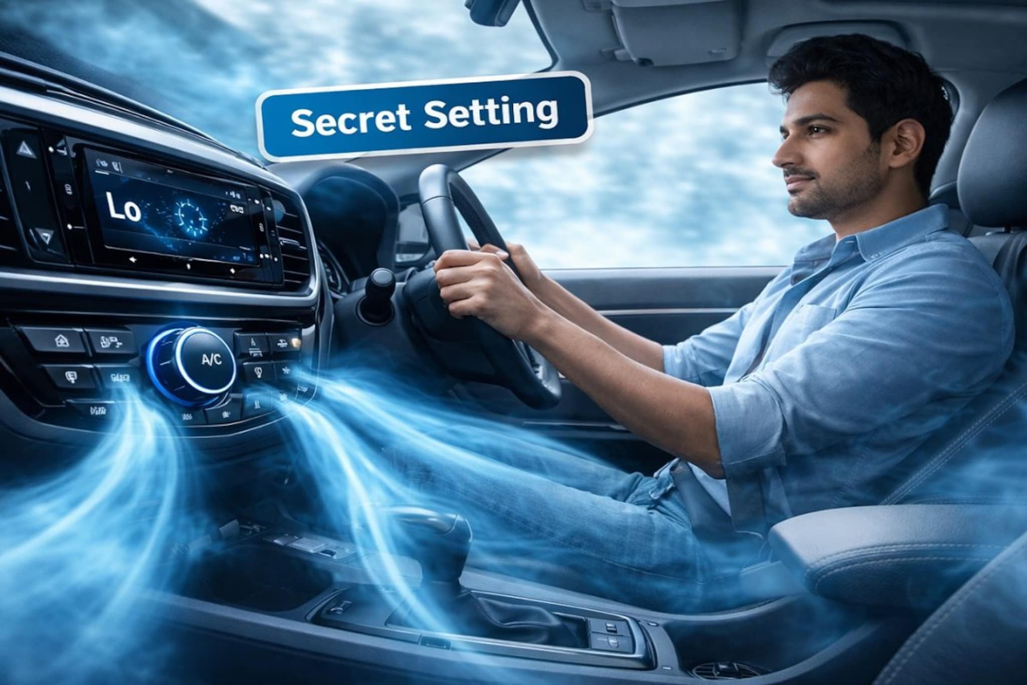 99% लोकांना माहितीच नाही Car AC ची ही सीक्रेट सेटिंग! गारेगार होते केबिन 