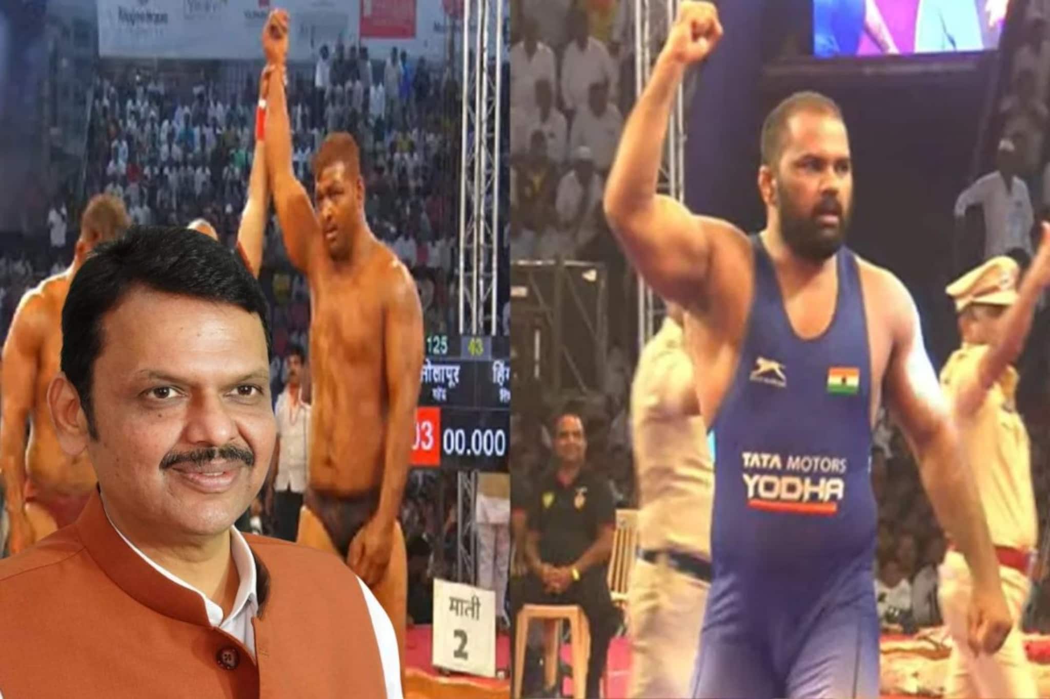 मुख्यमंत्र्यांनी शेवटच्या क्षणी टाकला डाव, आयोजकांना धोबीपछाड, विजेत्याला मानाची गदा कोण देणार? मुख्यमंत्र्यांनी शेवटच्या क्षणी टाकला डाव, आयोजकांना धोबीपछाड, विजेत्याला मानाची गदा कोण देणार?