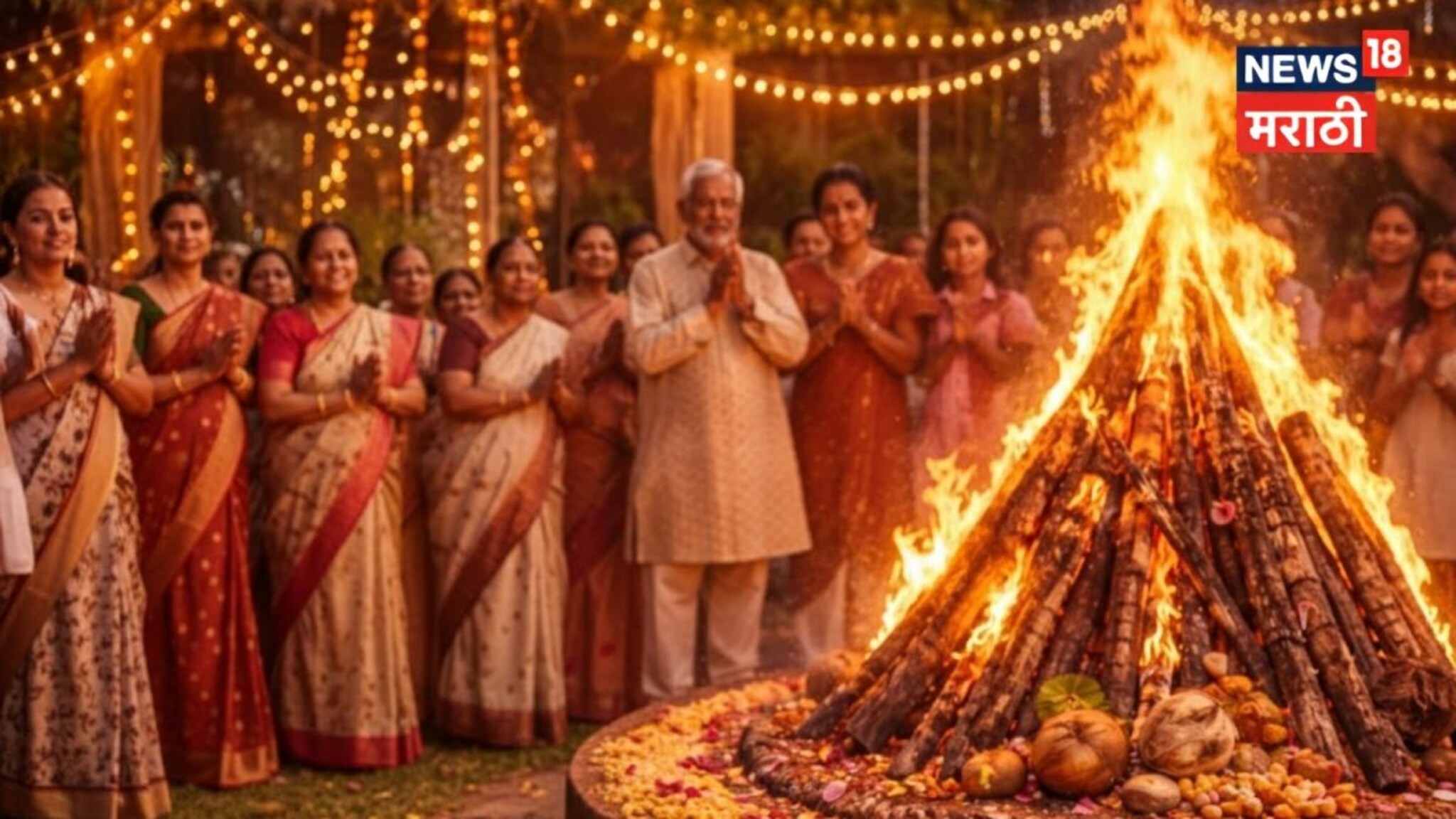 होलिका दहनावर ग्रहणाचं सावट, अग्नीमध्ये नेमकं काय अर्पण करावं? 'या' 6 वस्तू अर्पण कराच!