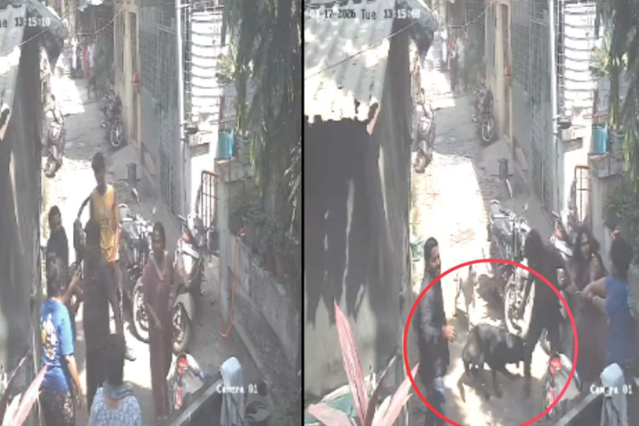 Dombivali: असे शेजारी नको रे बाबा! डोंबिवलीतील उच्चभ्रू सोसायटीमध्ये शेजाऱ्यांमध्ये भंयकर मॅटर, कुत्र्यानेही दिली मालकाला साथ, VIDEO व्हायरल