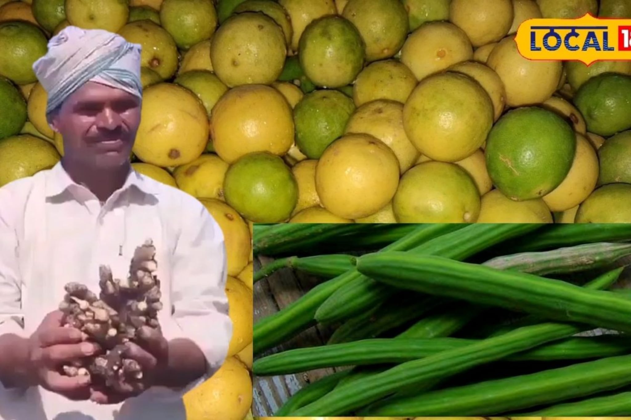 आल्याचं मार्केट हाललं, लिंबू अन् शेवग्यालाही भाव, कुठं मिळाला सर्वाधिक दर?