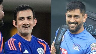 gautam gambhir ms dhoni