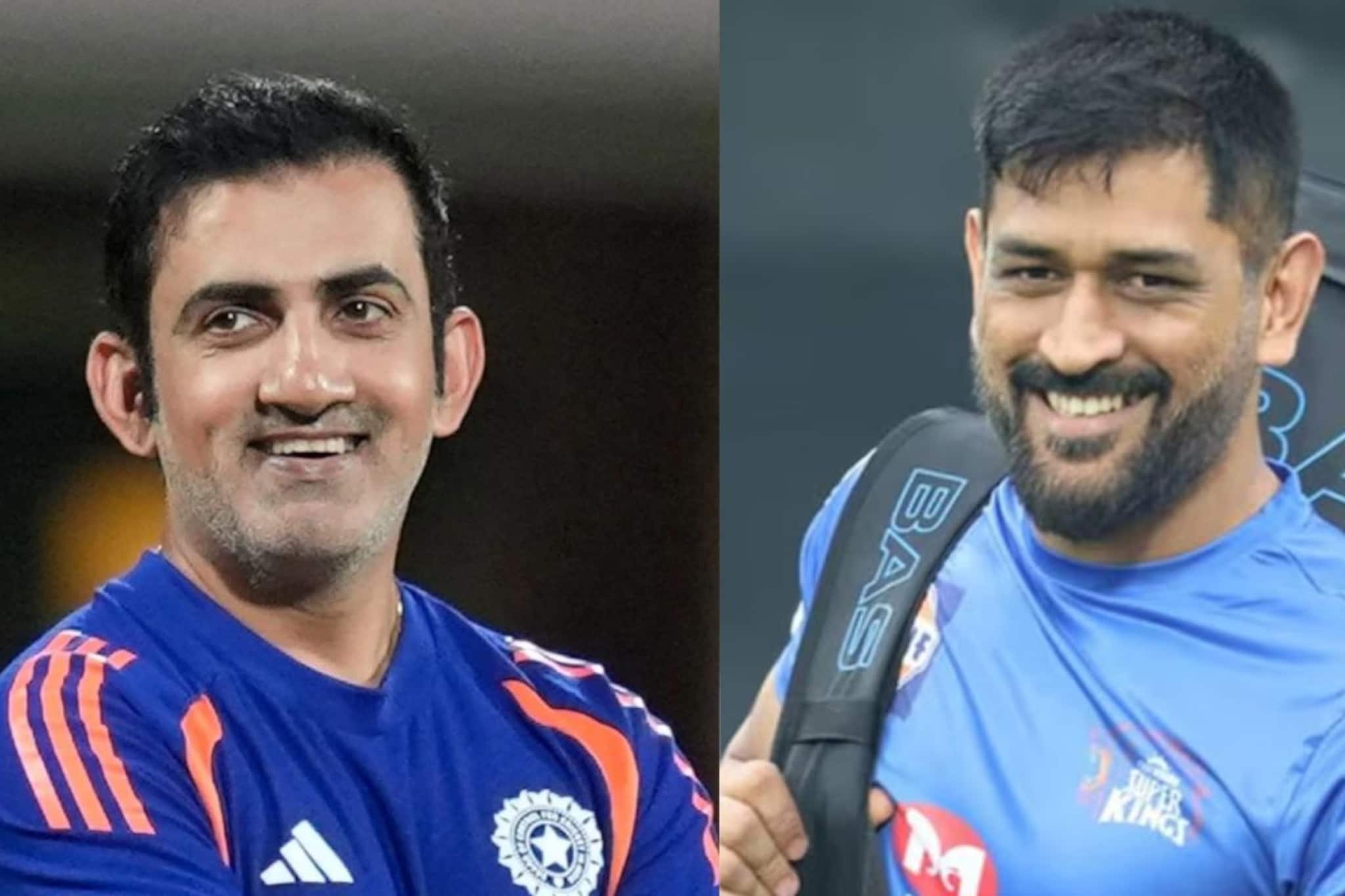 सगळे वाद मिटले! मैत्रीचा हात पुढे करत गंभीरचं मोठं वक्तव्य, धोनी होणार टीम इंडियाचा कोच;VIDEO सगळे वाद मिटले! मैत्रीचा हात पुढे करत गंभीरचं मोठं वक्तव्य, धोनी होणार टीम इंडियाचा कोच;VIDEO