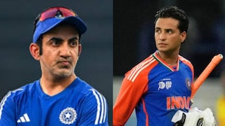 gautam gambhir unhappy with abhishek sharma gautam gambhir unhappy with abhishek sharma