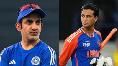 gautam gambhir unhappy with abhishek sharma