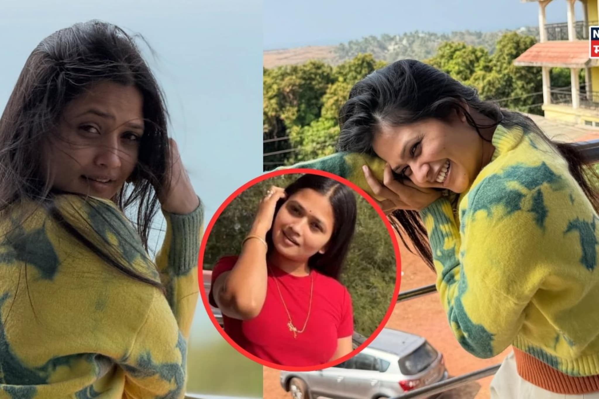 गळ्यातील साखळीमध्ये दिसलं त्याचं नाव! कोण आहे गौतमीचा 'तो' खास व्यक्ती?