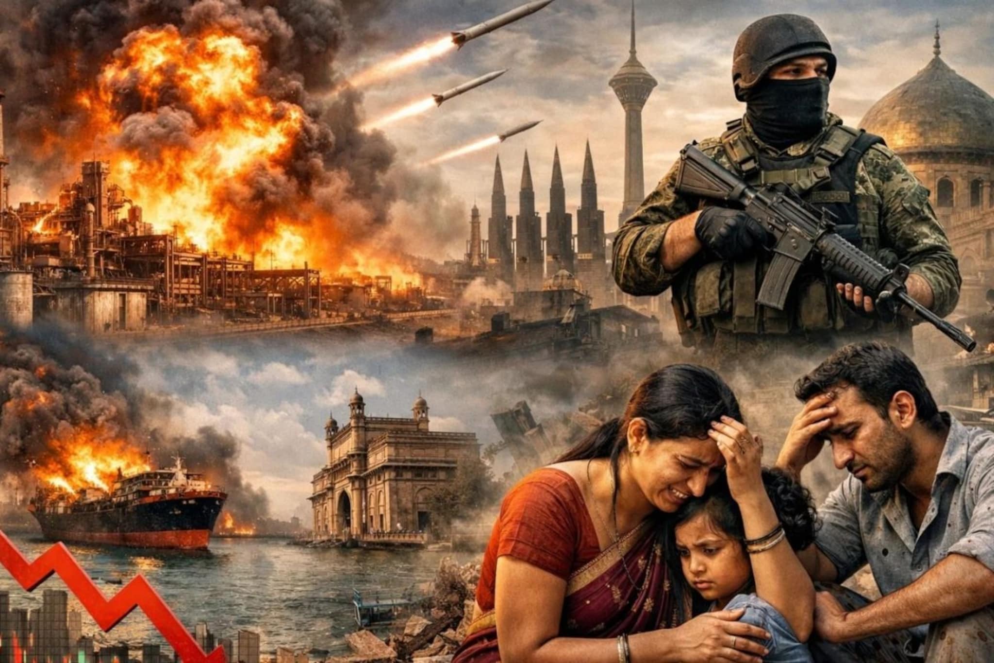 युद्ध लांबले तर भारतासाठी धोक्याची घंटा, नुकसानीचा आकडा पाहून धाबे दणाणले