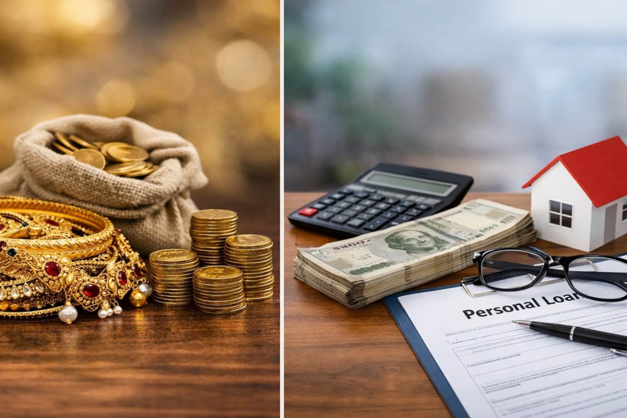 Gold Loan बेस्ट की Personal Loan? पैशांची गरज असल्यासं तुमच्यासाठी योग्य कोणतं? पाहा डिटेल्स Gold Loan बेस्ट की Personal Loan? पैशांची गरज असल्यासं तुमच्यासाठी योग्य कोणतं? पाहा डिटेल्स