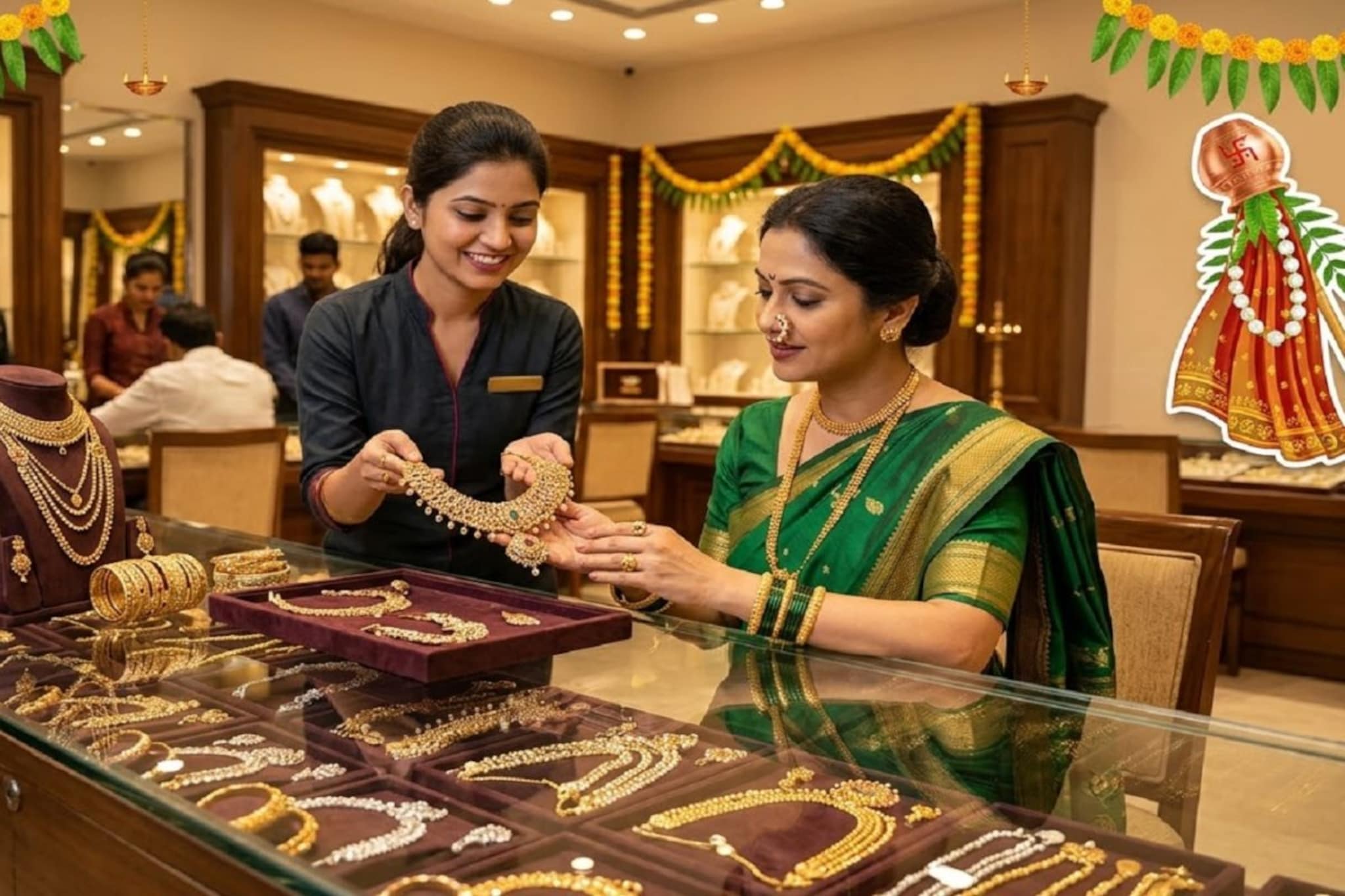 गुढीपाडव्याच्या मुहूर्तावर खुशखबर! सोन्या-चांदीच्या किंमतीत घसरण, पाहा आजचा दर