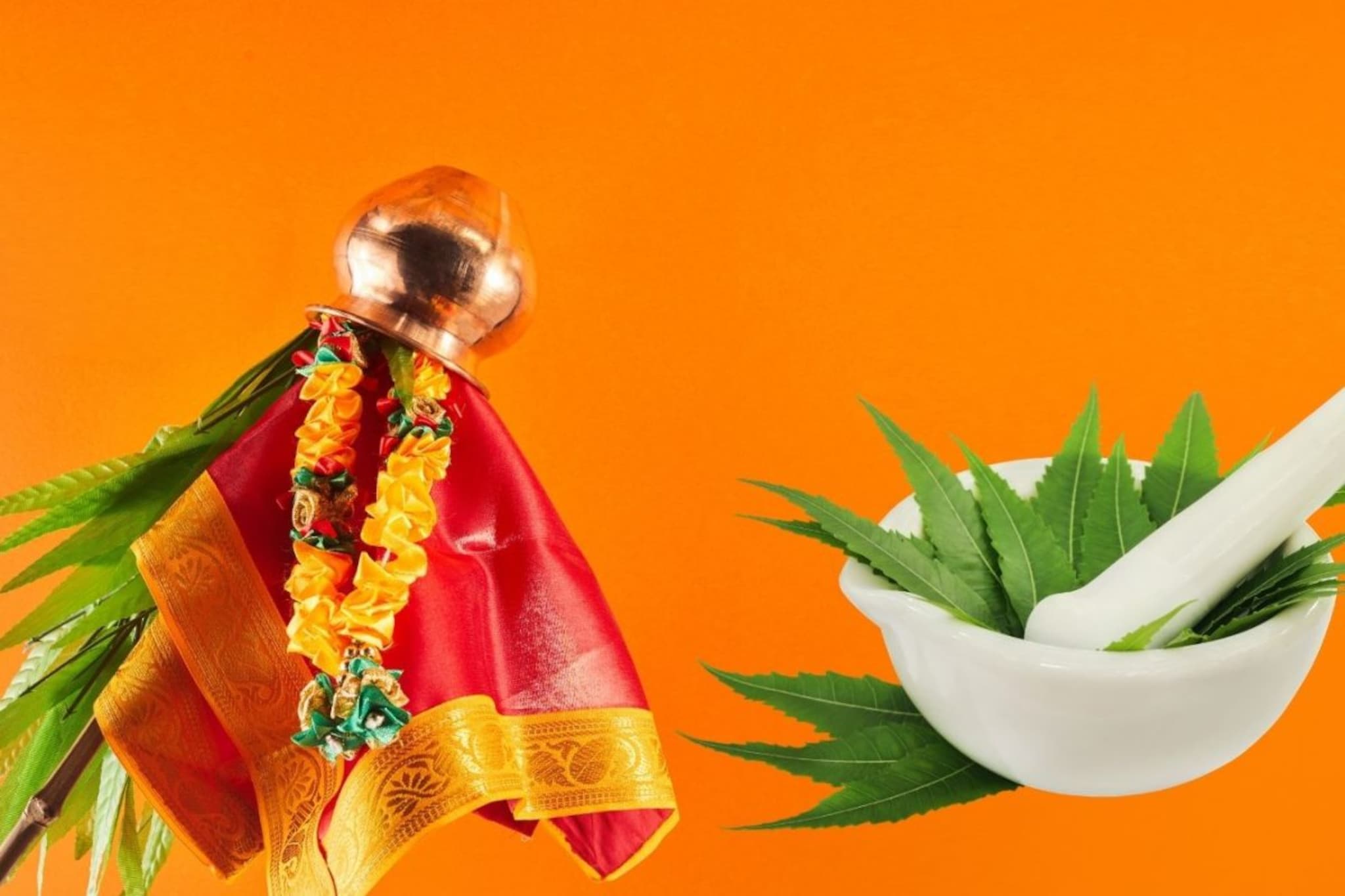 गुढीपाडवाला कडूलिंबाची पानं का खातात? सणासुदीला गोड बनवतात, मग हिंदू नववर्षाच्या पहिल्याच दिवसाची सुरुवात कडू का?