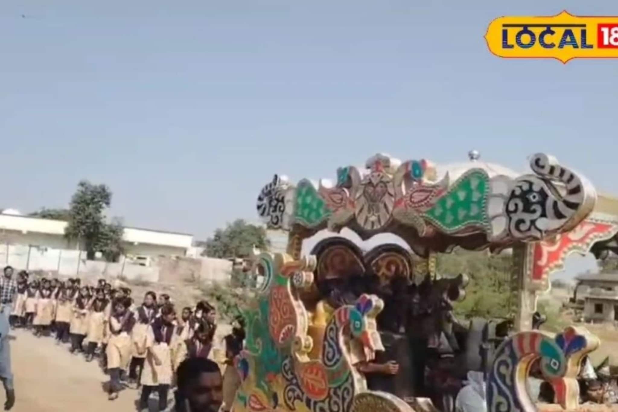 ढोल-ताशांचा गजर अन् फुलांचा वर्षाव, लग्नाची वरात नव्हे, गुढीपाडव्याला शाळेत अनोखा उत्सव, Video