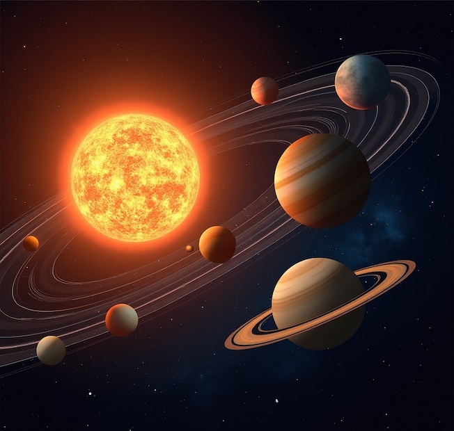 एप्रिल 2026 मध्ये ग्रहांच्या स्थितीमध्ये मोठे फेरबदल होणार असून, ग्रहांचा राजा सूर्य, सुखाचा कारक शुक्र आणि बुद्धीचा दाता बुध हे तीनही महत्त्वाचे ग्रह एकामागून एक मेष राशीत प्रवेश करणार आहेत. मेष राशीतील ही 'त्रिग्रही युती' ज्योतिषशास्त्रीय दृष्टिकोनातून अत्यंत शक्तिशाली मानली जात आहे. एप्रिल 2026 मध्ये ग्रहांच्या स्थितीमध्ये मोठे फेरबदल होणार असून, ग्रहांचा राजा सूर्य, सुखाचा कारक शुक्र आणि बुद्धीचा दाता बुध हे तीनही महत्त्वाचे ग्रह एकामागून एक मेष राशीत प्रवेश करणार आहेत. मेष राशीतील ही 'त्रिग्रही युती' ज्योतिषशास्त्रीय दृष्टिकोनातून अत्यंत शक्तिशाली मानली जात आहे.