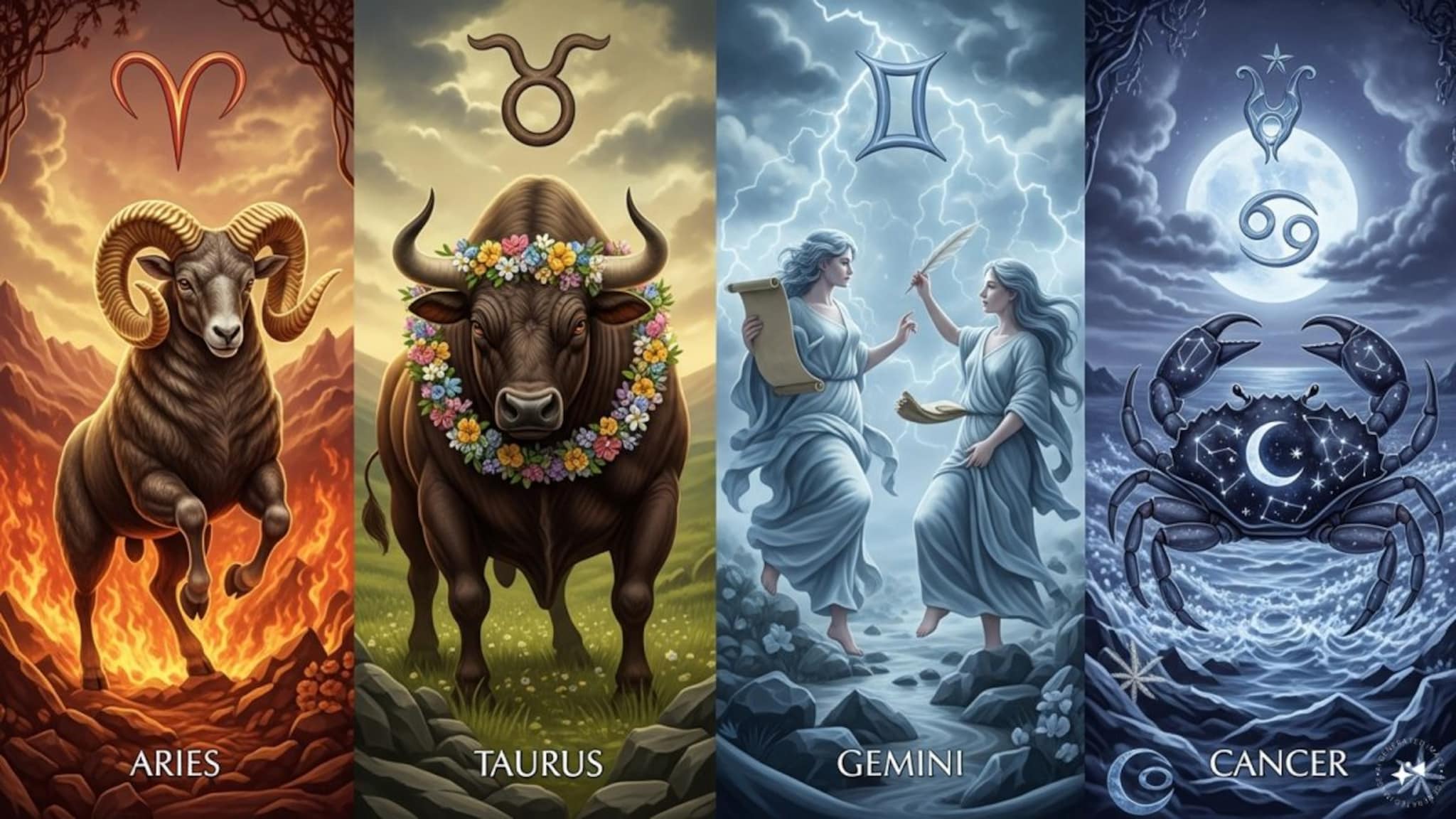 Weekly Horoscope: मेष, वृषभ, मिथुन, कर्क राशींचे साप्ताहिक राशीफळ; मार्चच्या तिसऱ्या आठवड्यात खुशखबर, पण..