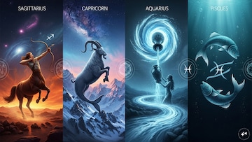 कोणासमोर झुकण्याची गरज नाही! धनु, मकर, कुंभ, मीन राशींचे साप्ताहिक राशीभविष्य; खुशखबर कोणासमोर झुकण्याची गरज नाही! धनु, मकर, कुंभ, मीन राशींचे साप्ताहिक राशीभविष्य; खुशखबर