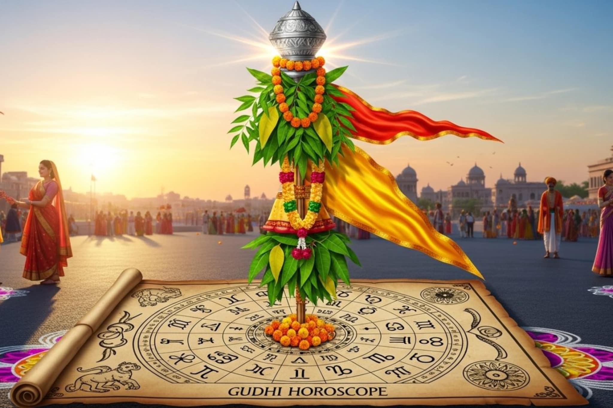 टेन्शन सोडा! गुढीपाडवा या राशींच्या आयुष्यात सुख घेऊन येतोय; वर्षभर मजेत जाणार दिवस