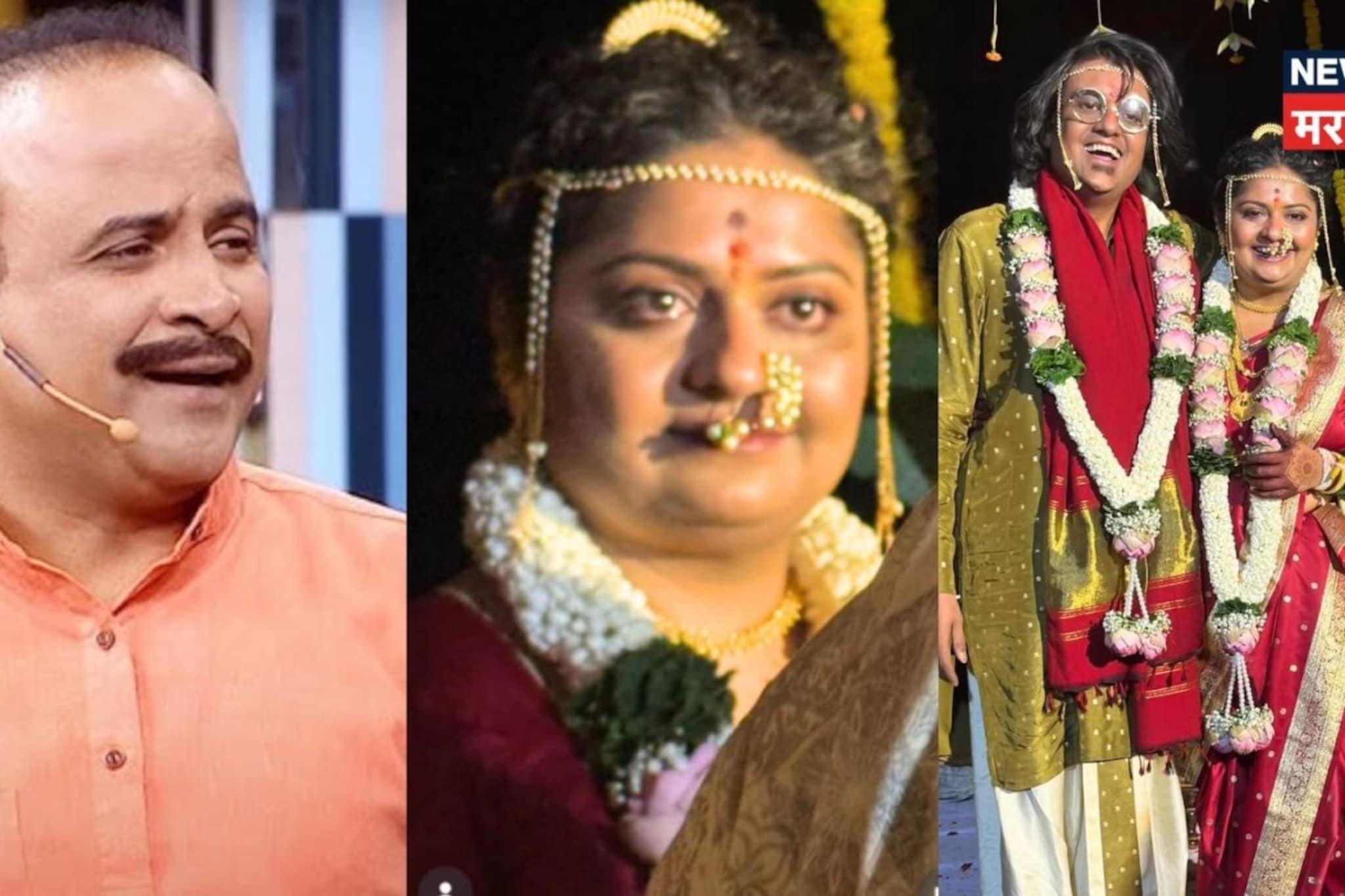 ईशा डेच्या लग्नात भाव खाऊन गेले समीर चौघुले! त्या कृतीने वेधलं लक्ष; नेमकं काय करत होते? पाहा PHOTO