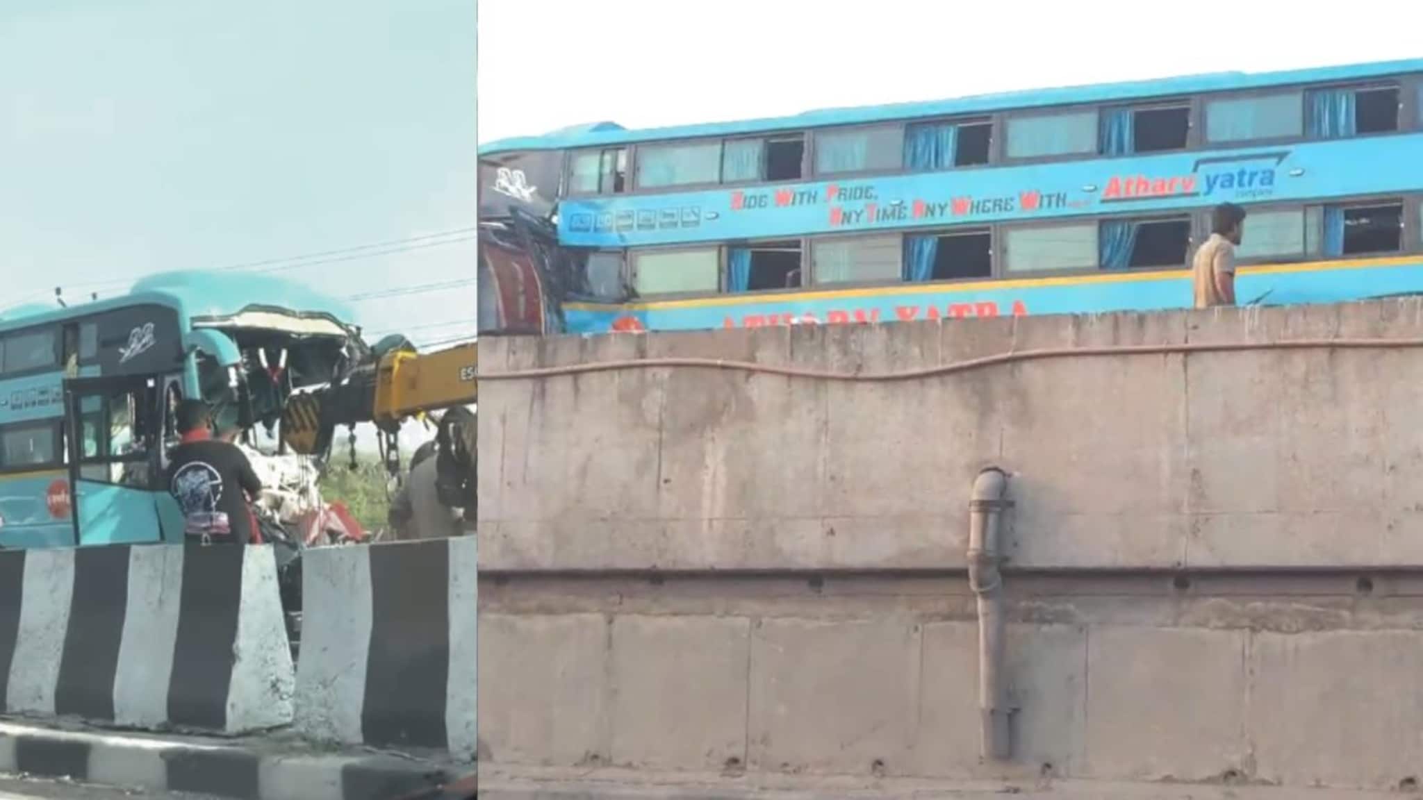 Nashik: तीर्थदर्शन राहून गेलं, नाशिकमधील भाविकांवर काळाचा घाला; बस अपघातात मृतांचा आकडा 5 वर