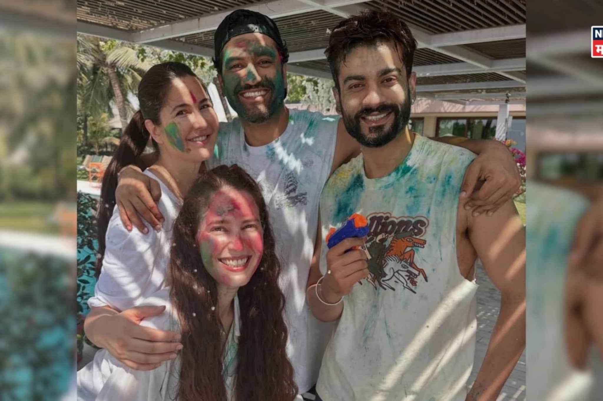 मम्मी-पप्पा झाल्यानंतर पहिलीच होळी, विकी-कतरिनाचा पूल साईड धिंगाणा! मम्मी-पप्पा झाल्यानंतर पहिलीच होळी, विकी-कतरिनाचा पूल साईड धिंगाणा!