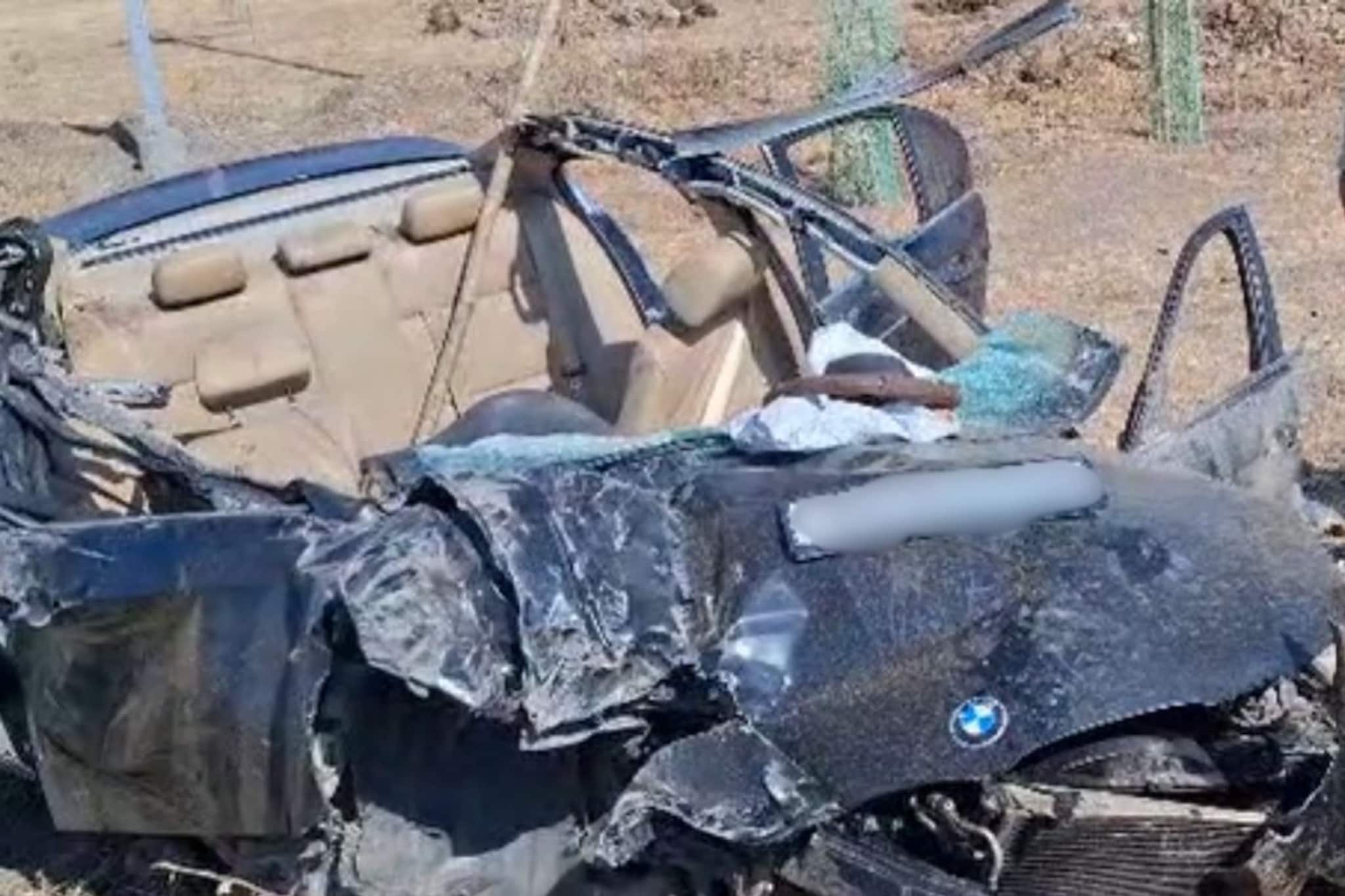 60 लाखांच्या कारने चार जणांचा जीव घेतला, टेम्पोला दिली पाठीमागून धडक