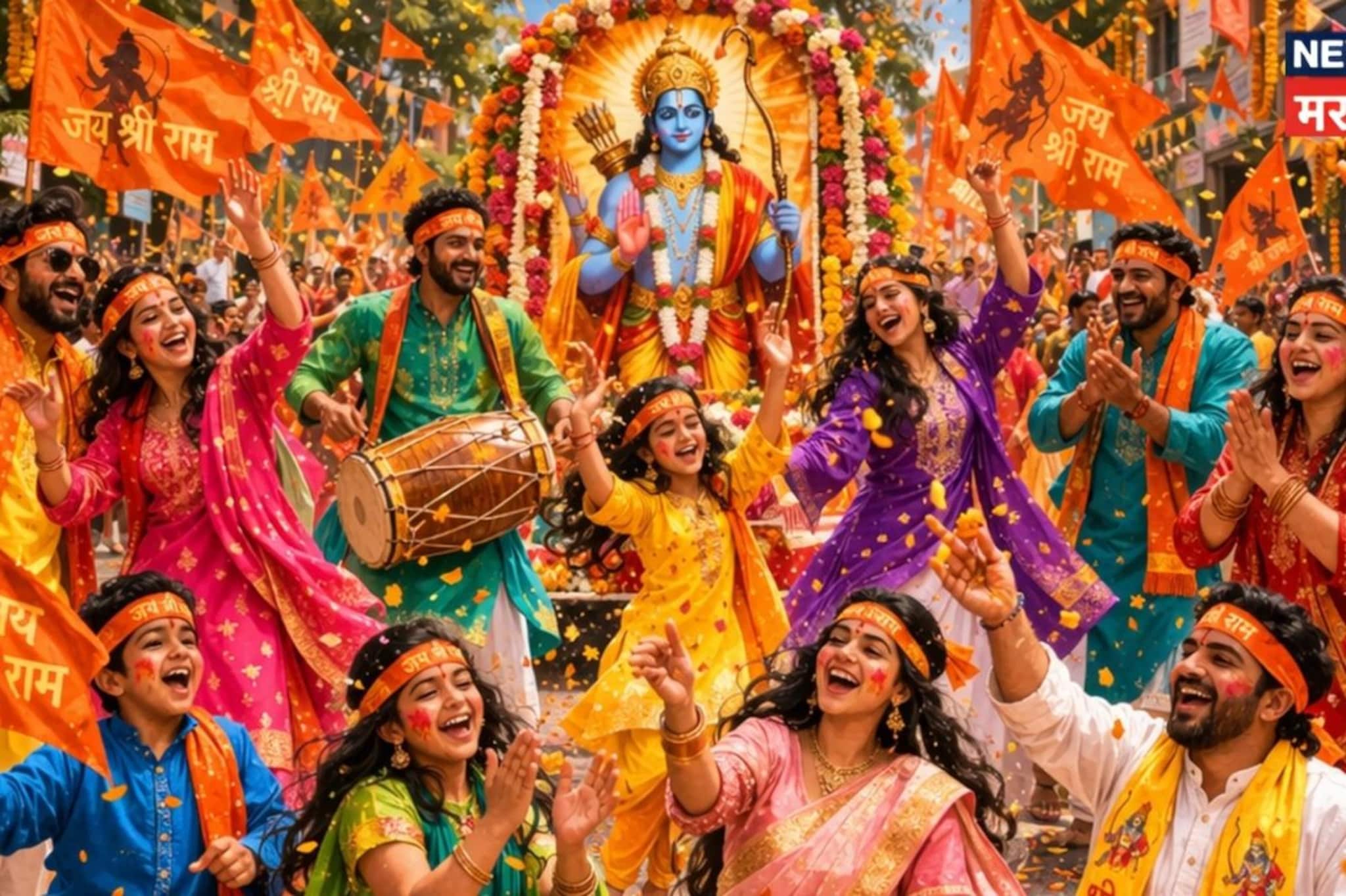 राम नवमीच्या शुभ मुहूर्तावर 'हे' रंग ठरणार खूपच लकी, प्रभू श्रीरामांसह मिळणार आदिशक्तीचा आशीर्वाद; होणार डबल फायदा