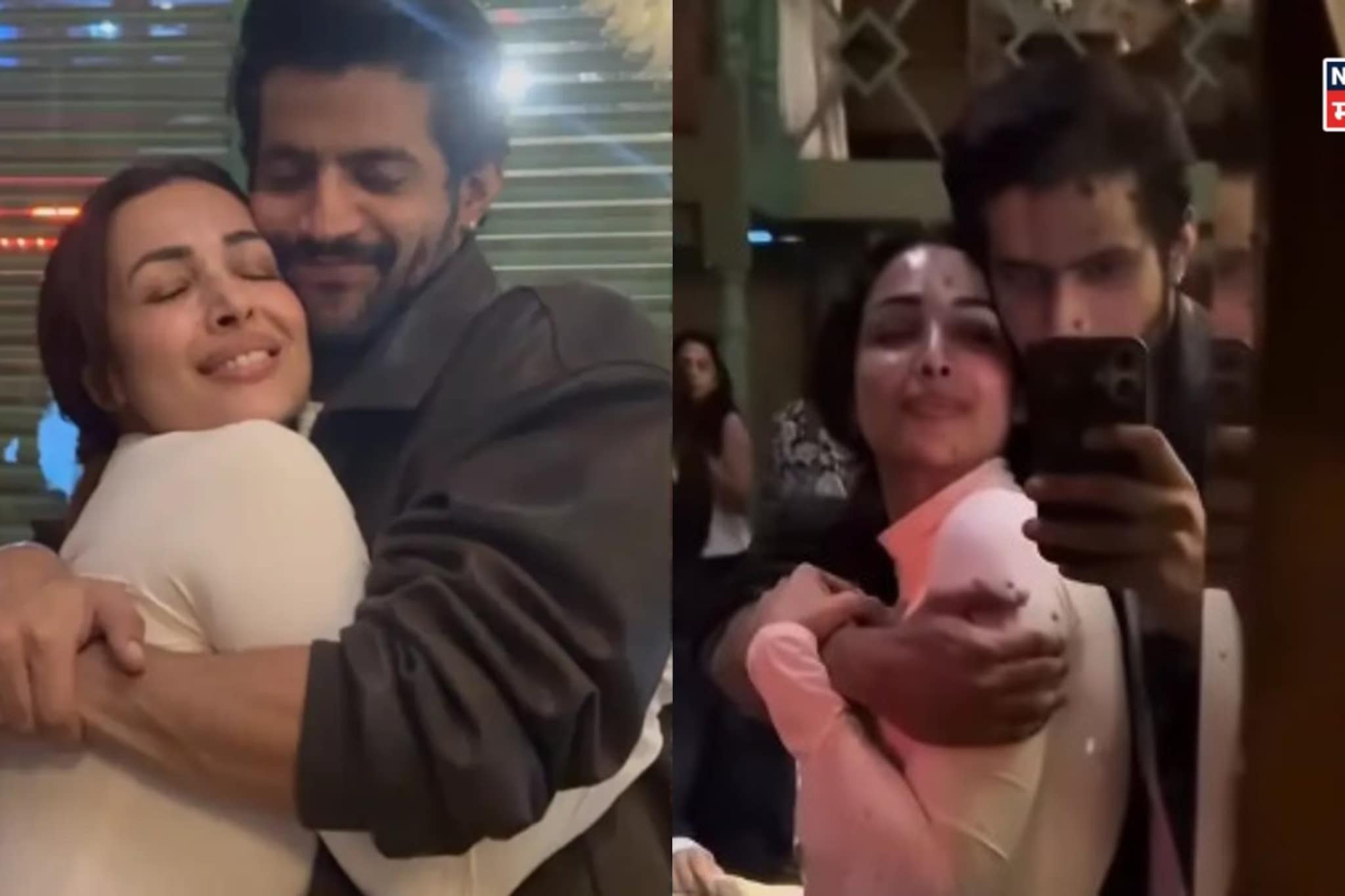 आधी अर्जुन, मग हर्ष अन् आता... भर पार्टीत मिस्ट्री मॅनसोबत मलायकाचा कोझी डान्स