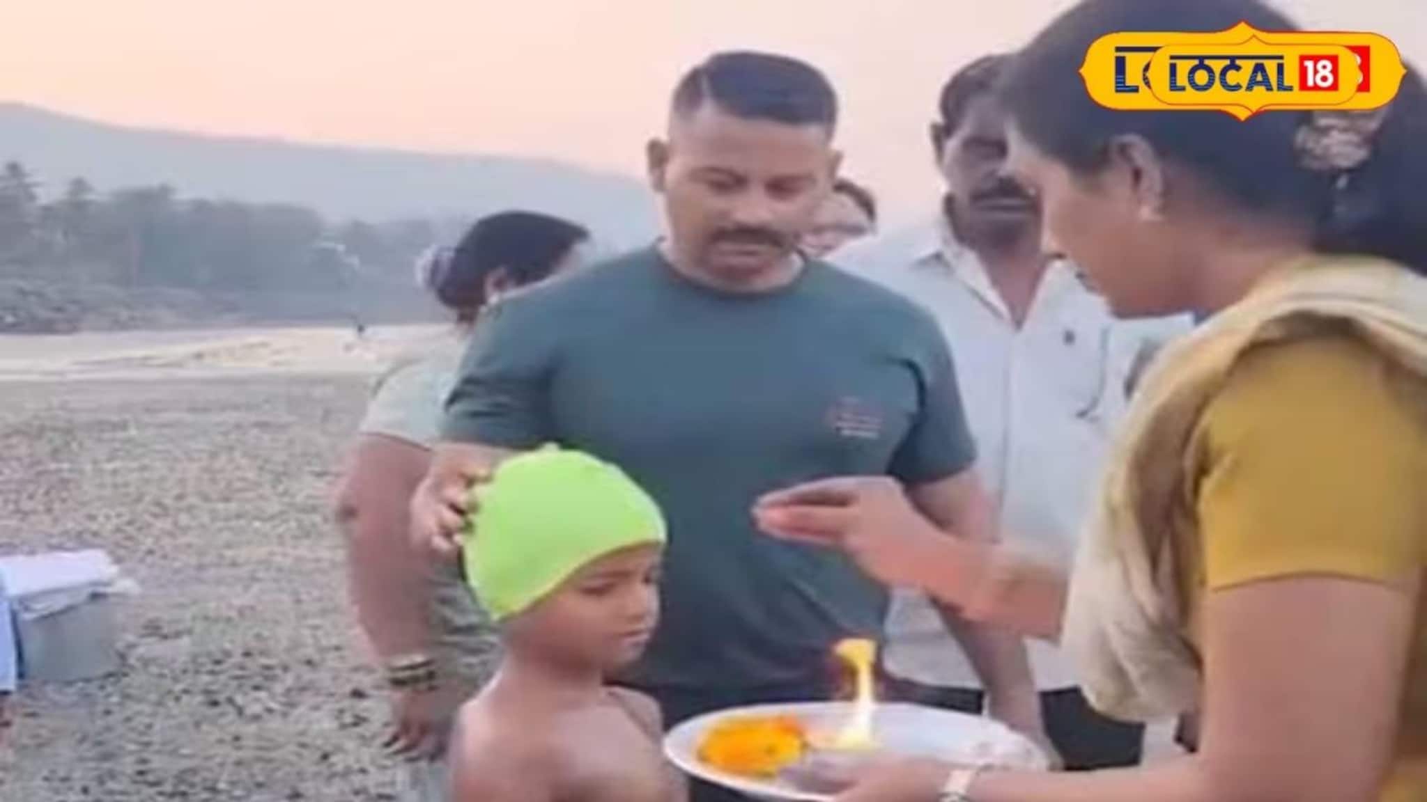 समुद्रात उडी अन् थेट वर्ल्ड रेकॉर्ड! वय वर्षे सहा, पण पाटलाच्या लेकाची कामगिरी तर पाहा