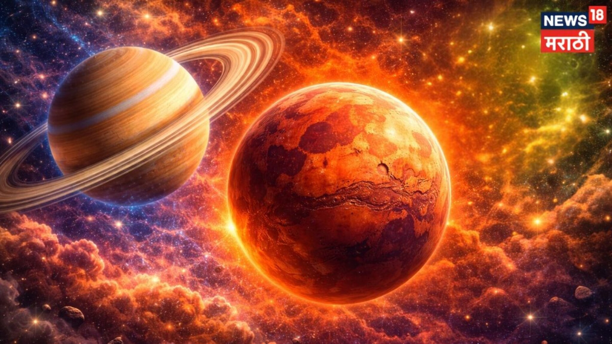 जॅकपॉट लागणार! शनी-मंगळाची युती 3 राशींसाठी ठरणार वरदान, फायनान्स-करिअरमध्ये होणार फायदा