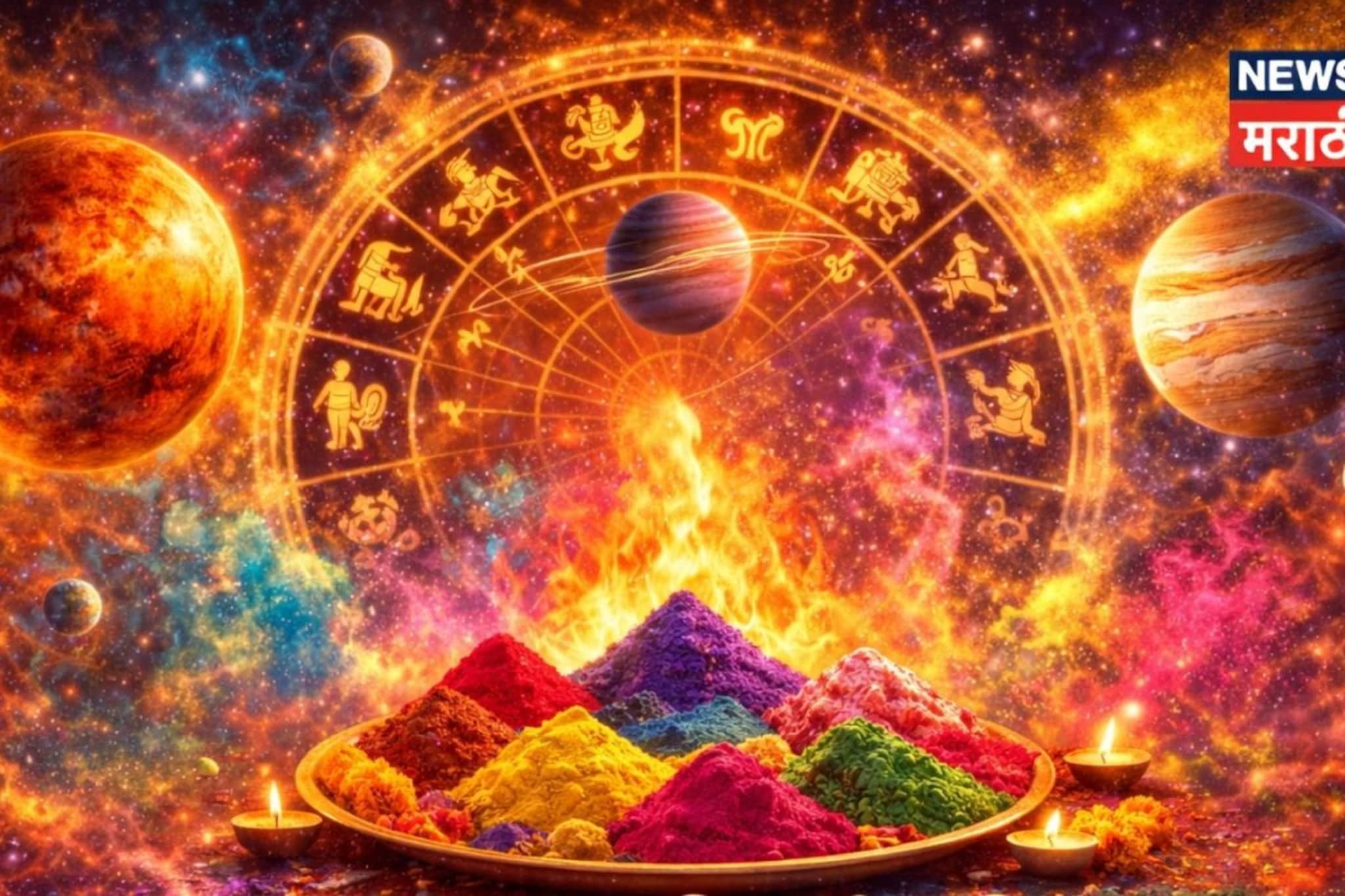 होळीला लागणार 'डबल जॅकपॉट'! 'या' खास राजयोगामुळे 3 राशींचे लोक होणार मालामाल