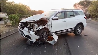 congress mp prashant padole car accident congress mp prashant padole car accident