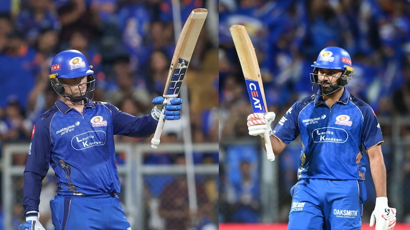 केकेआरने दिलेलं 221 रनचं आव्हान मुंबईने 19.1 ओव्हरमध्ये 4 विकेट गमावून पार केलं. आयपीएलच्या इतिहासात पहिल्यांदाच मुंबईने एवढ्या मोठ्या आव्हानाचा यशस्वी पाठलाग केला. केकेआरने दिलेलं 221 रनचं आव्हान मुंबईने 19.1 ओव्हरमध्ये 4 विकेट गमावून पार केलं. आयपीएलच्या इतिहासात पहिल्यांदाच मुंबईने एवढ्या मोठ्या आव्हानाचा यशस्वी पाठलाग केला.