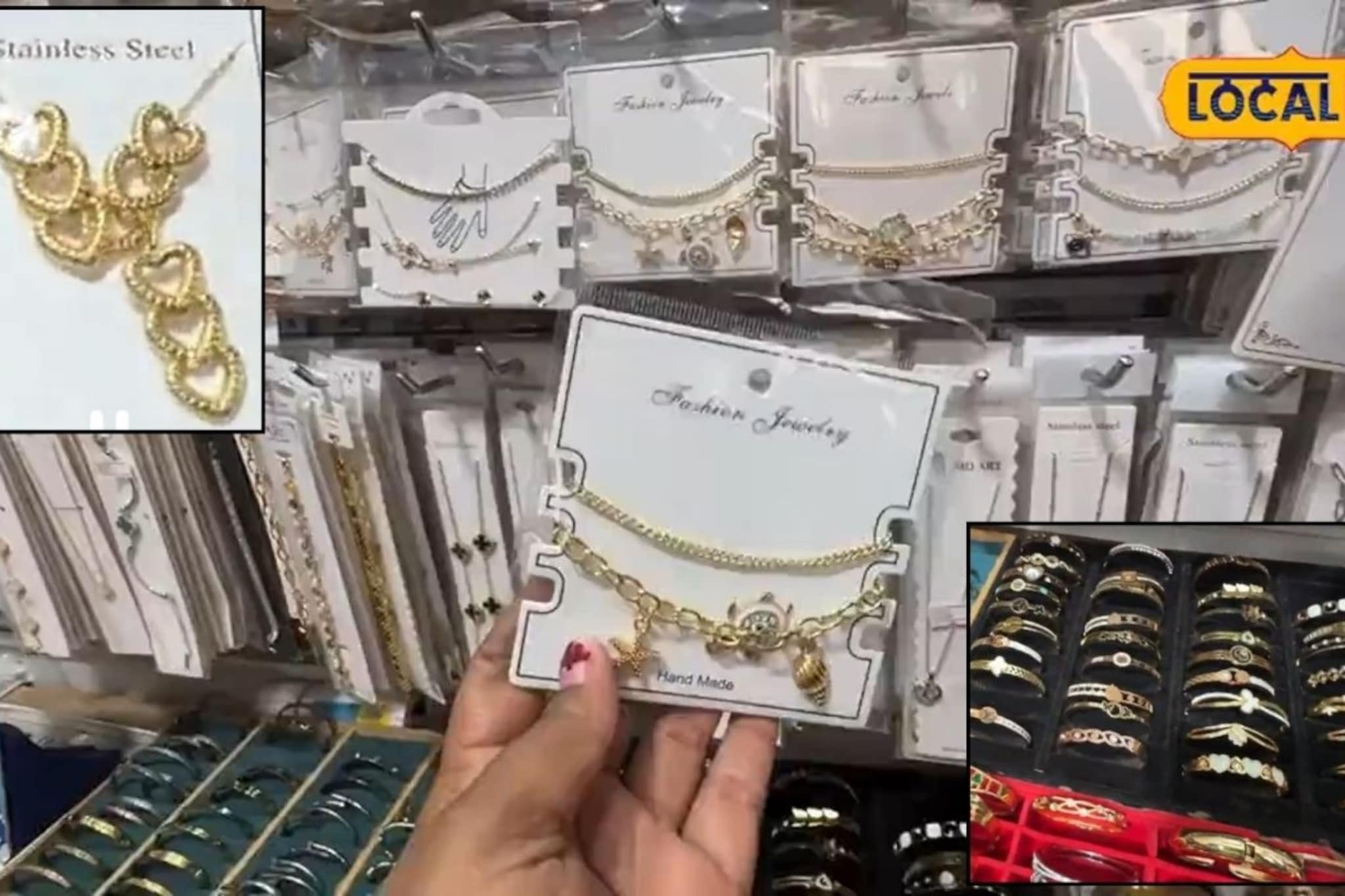 सोन्यापेक्षा भारी, कोरियन ज्वेलरी; 30 रुपयांपासून खरेदी, मुंबईतलं होलसेल मार्केट