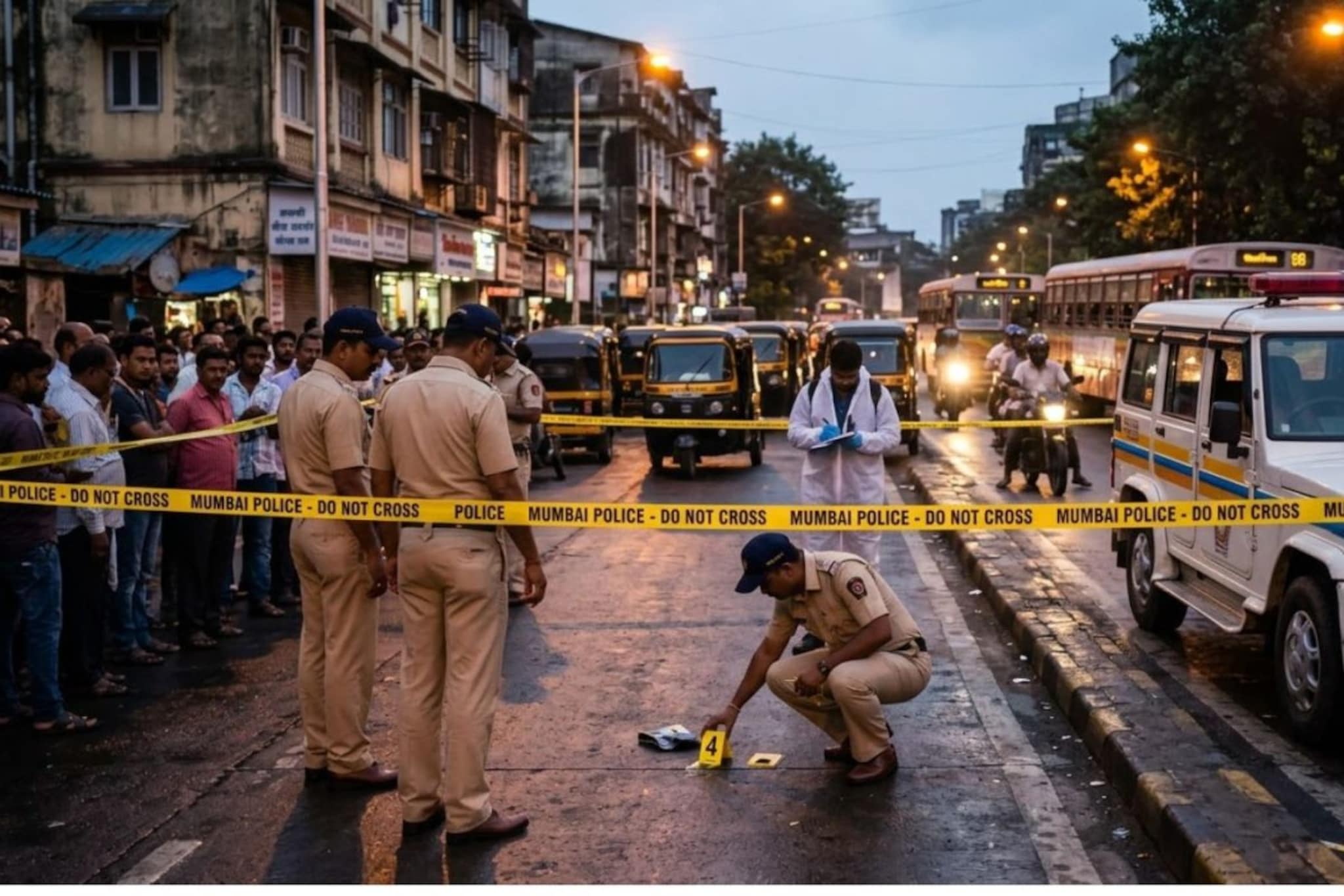 मुंबईच्या रस्त्यावर तिघांवर सपासप वार, राष्ट्रवादी उमेदवाराच्या पुतण्याचा नशेमध्ये हल्ला