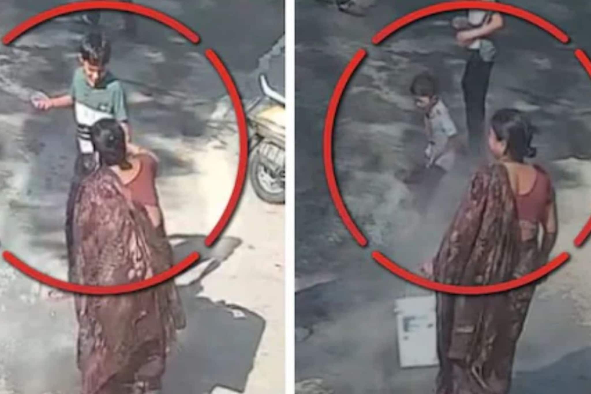 नातवाने पिचकारीने पाणी उडवलं, रागात आजीने फेकलं उकळतं पाणी