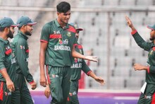 PAK vs BAN : W,W,W,W,W...23 वर्षांच्या पोरानं पाकिस्तानला रडवलं, पत्यासारखा डाव कोसळला, VIDEO