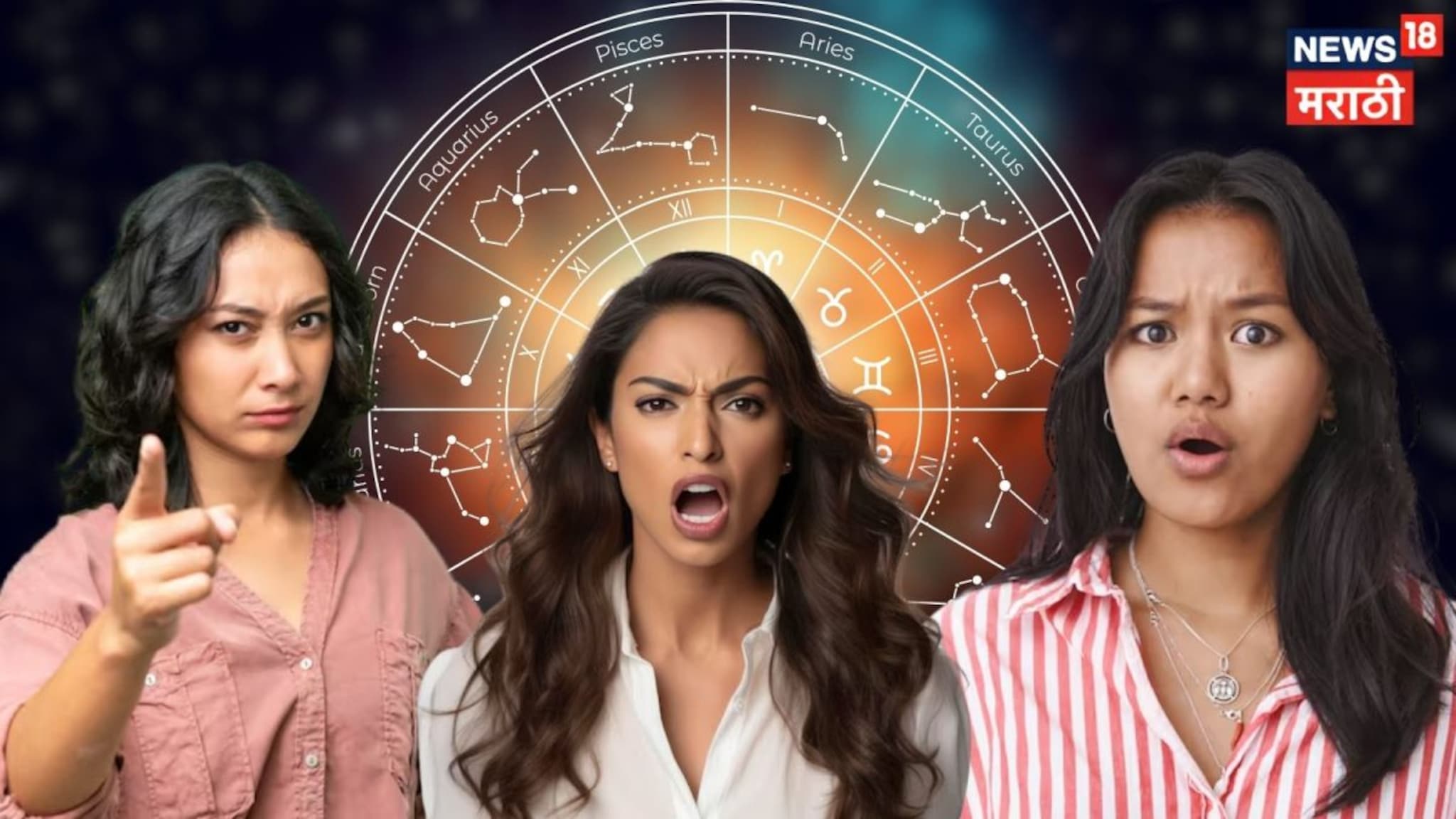 'शॉर्ट टेम्पर्ड' असतात 'या' राशींच्या मुली, रागीट स्वभावामुळे मॅरीड लाइफमध्ये येतात चढउतार; तुमच्या पत्नीची रास नाही ना यात?