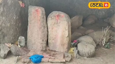 अजबच! महाराष्ट्रात इथं आहे ‘नवरा-नवरी’चं मंदिर, नवसासाठी होते गर्दी, पण ते गुढ कायम, Video