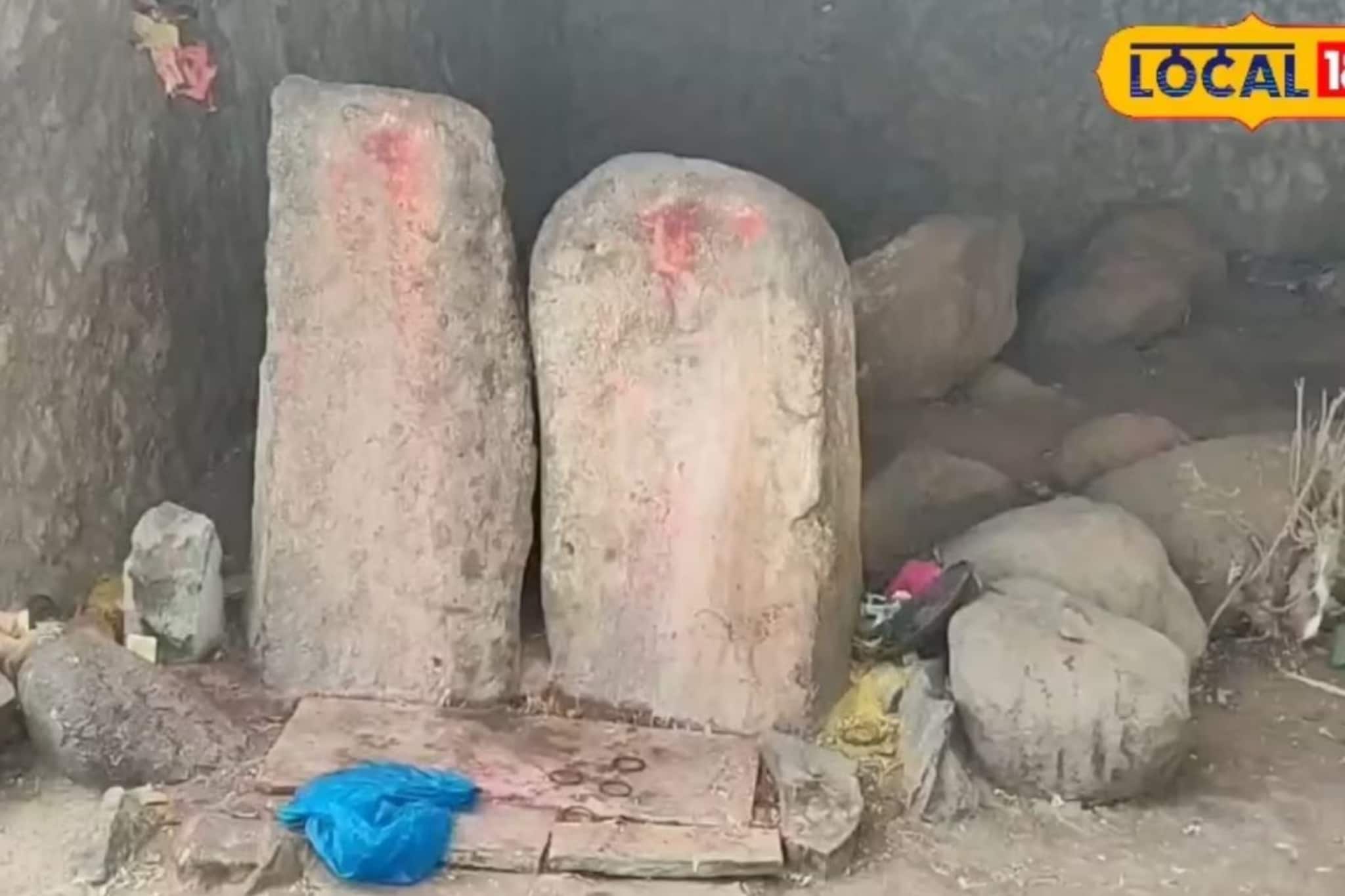 अजबच! महाराष्ट्रात इथं आहे ‘नवरा-नवरी’चं मंदिर, नवसासाठी होते गर्दी, पण 'ते' गूढ आजही कायम, Video