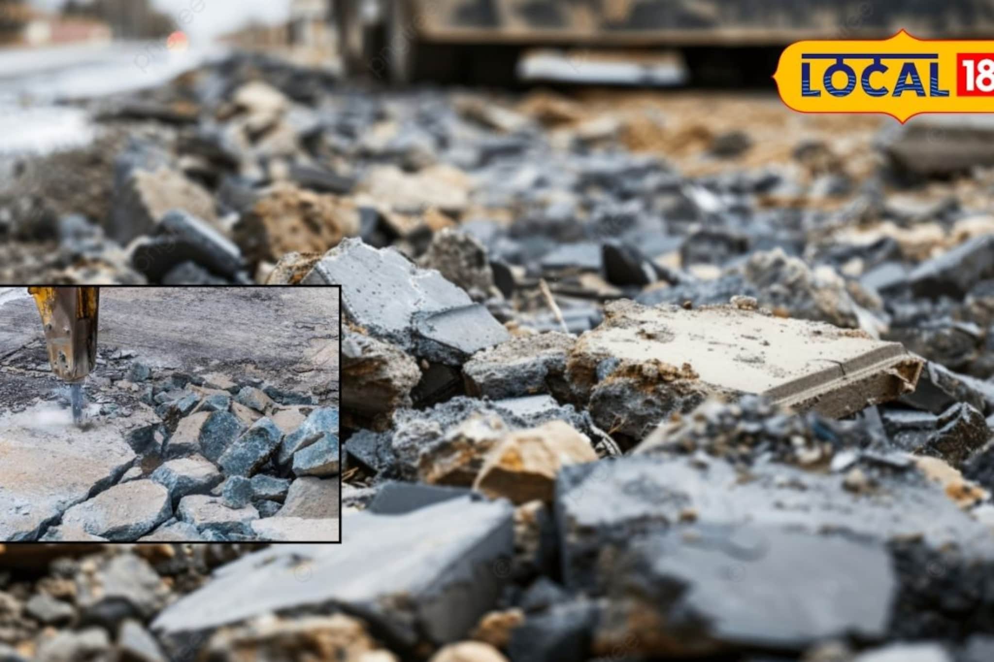 अजब कारभार! डोंबिवलीत आधी काँक्रीट रस्ता बांधला, मग 400 फूट फोडला, कारण...