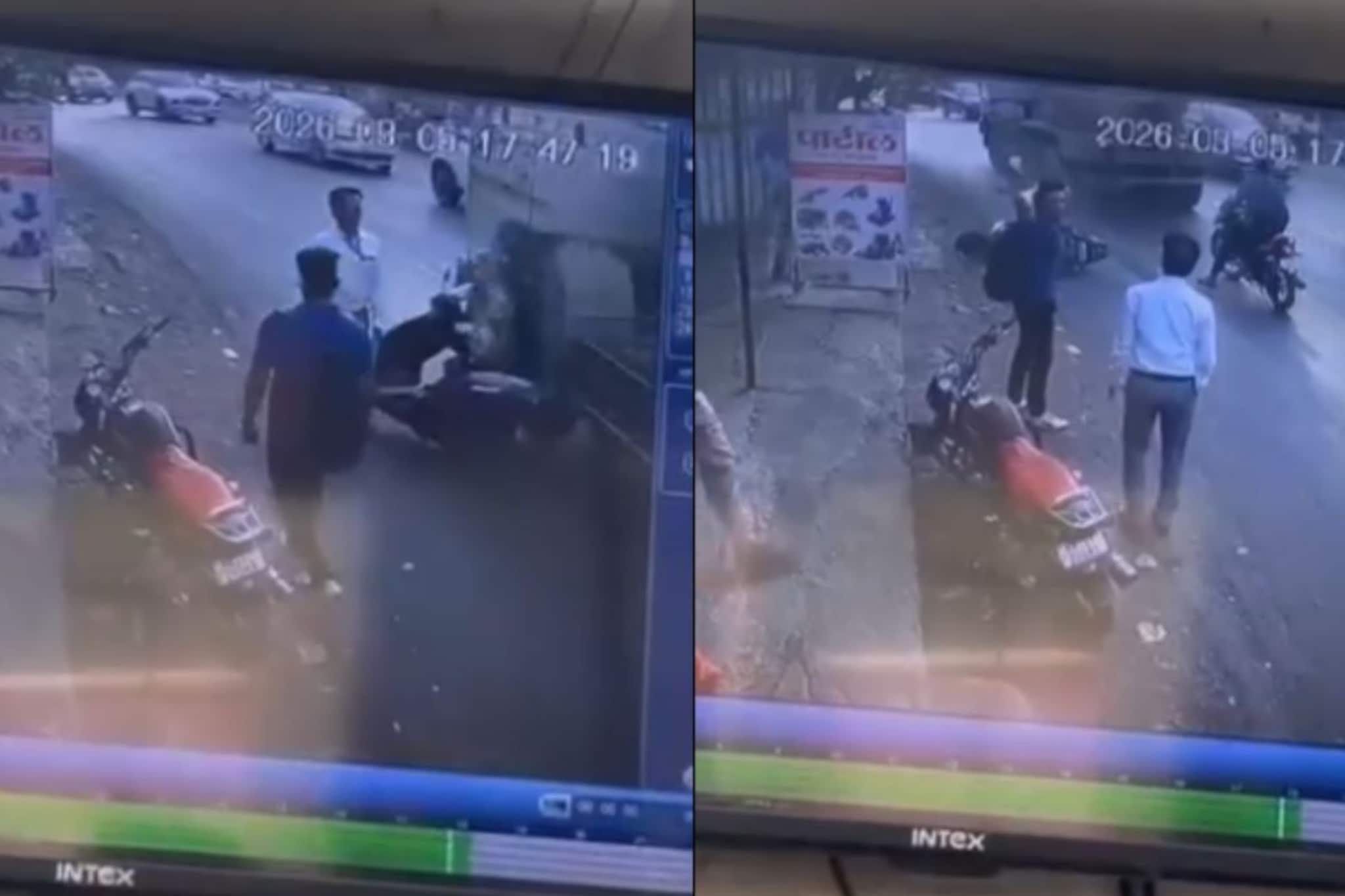 सिमेंट मिस्कर अंगावरून गेला, पुण्यात तरुणीचा चिरडून मृत्यू, धडकी भरवणारा VIDEO