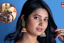 Prajakta Mali: प्राजक्ता माळीचा रफ-टफ अंदाज, दिसणार पोलीस ऑफिसरच्या भूमिकेत? सेटवरचा फोटो समोर