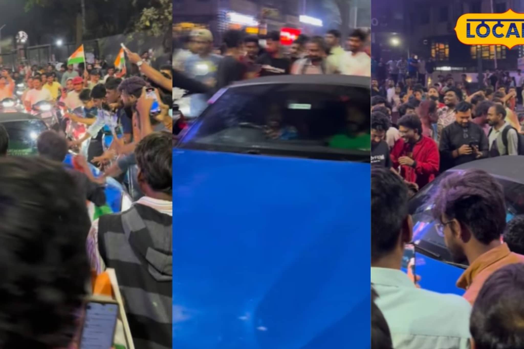 T20 WC Final: FCरोडवर विजयाचा जल्लोष अन् स्टार क्रिकेटपटूची अचानक एन्ट्री; Video