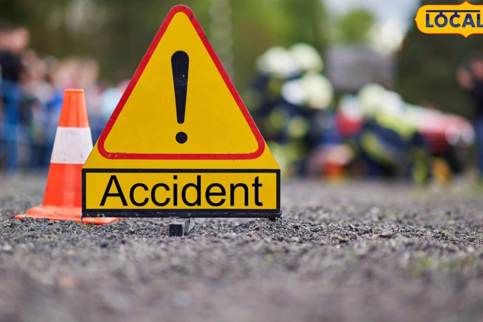 ना चूक होती ना काही कल्पना; बस अन् ट्रॉलीची धडक, मध्येच दुचाकीवरील डिलिव्हरी बॉयचा मृत्यू, पुण्यात विचित्र अपघात