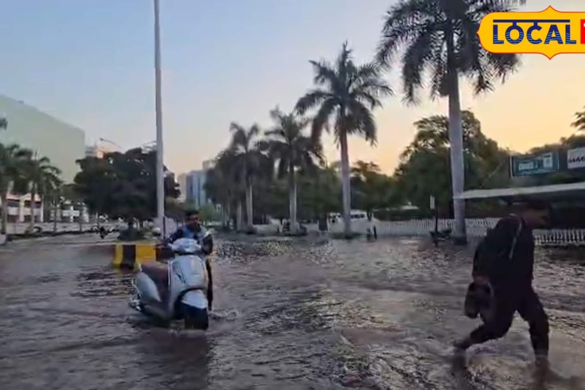 ना पाऊस पडला, ना पूर आला! तरी हडपसरमध्ये रस्त्यांवर भरलं पाणीच पाणी; नक्की काय घडलं? 