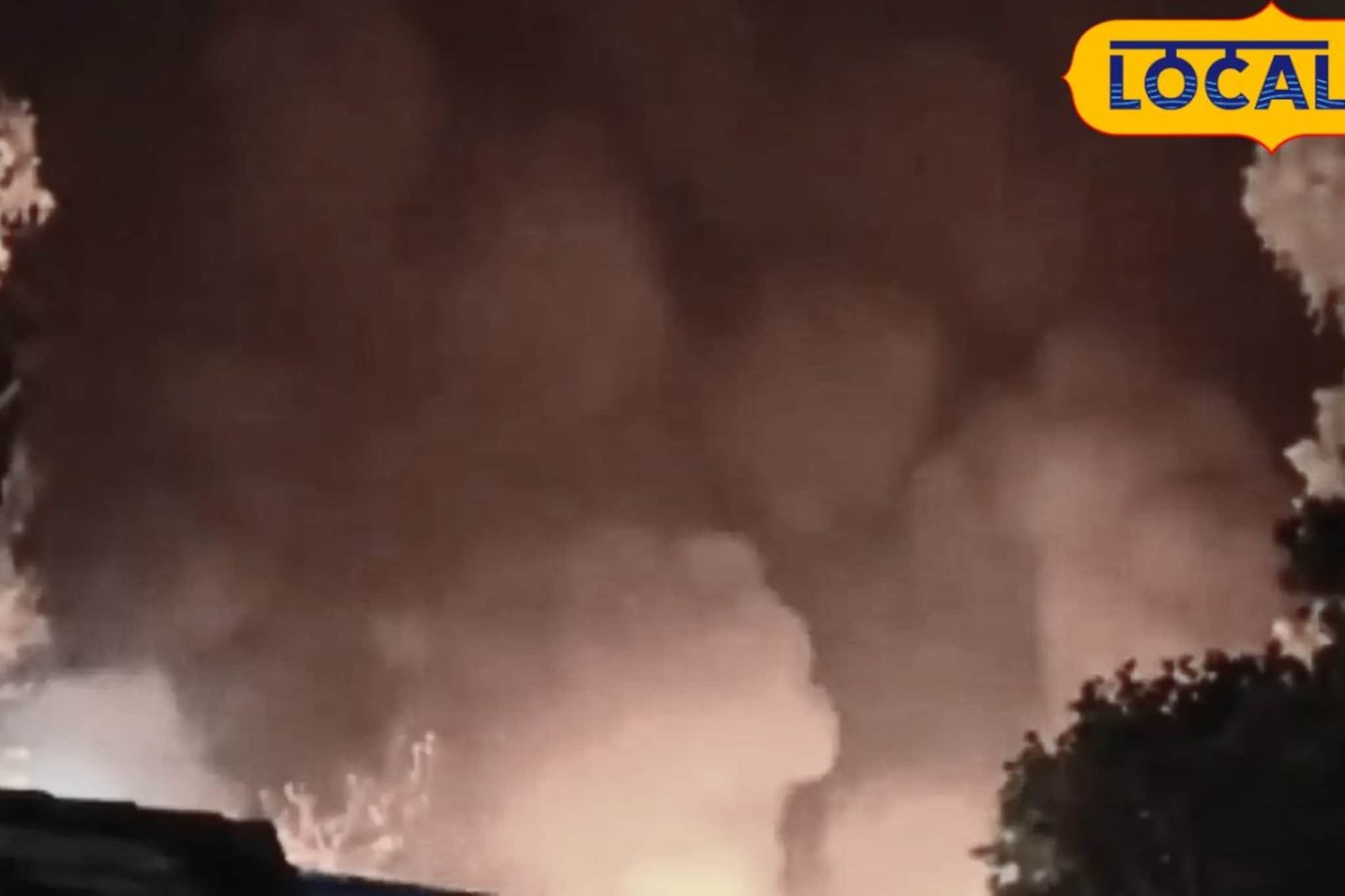 पुण्यात रात्री अचानक येऊ लागले मोठमोठे स्फोटाचे आवाज; लोक पुरते घाबरले, मांजरीत नेमकं काय घडलं? पुण्यात रात्री अचानक येऊ लागले मोठमोठे स्फोटाचे आवाज; लोक पुरते घाबरले, मांजरीत नेमकं काय घडलं?