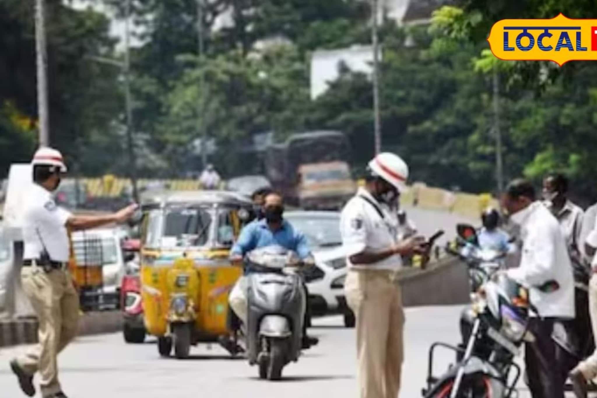 जुन्या कारवाईचा राग; तरुण आला कात्री काढली अन्..वाहतूक पोलिसासोबत पुण्यात धक्कादायक घडलं 