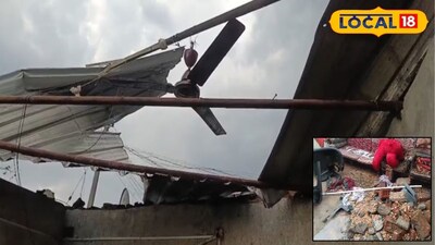 घरांचं छत उडालं, यात्रेचा मंडप कोसळला; पुण्यात अवकाळीचा कहर, तासात होत्याचं नव्हतं झालं!