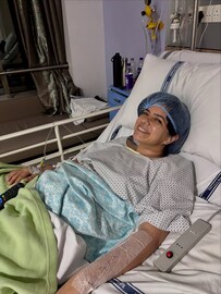 'आजचा दिवस फक्त...' कॅन्सरशी लढणाऱ्या राजश्री देशपांडेची इमोशनल पोस्ट, हॉस्पिटलमधील फोटो केले शेअर