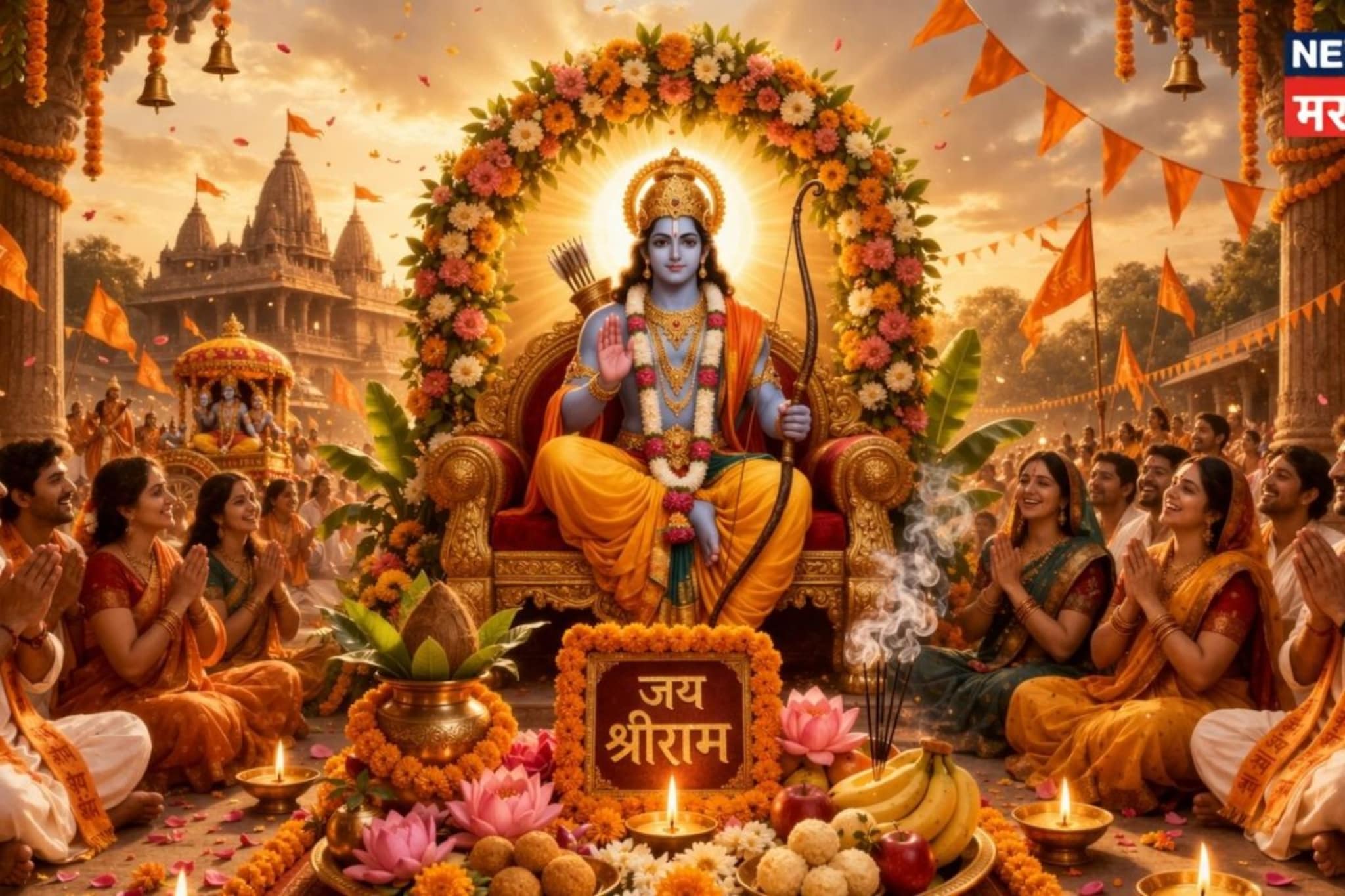 उद्या रामनवमी! फक्त 51 मिनिटांचा सुवर्ण मुहूर्त, करू नका 'ही' चूक; अन्यथा होईल मोठं नुकसान