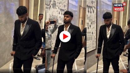 harshit rana walking with walking stick harshit rana walking with walking stick